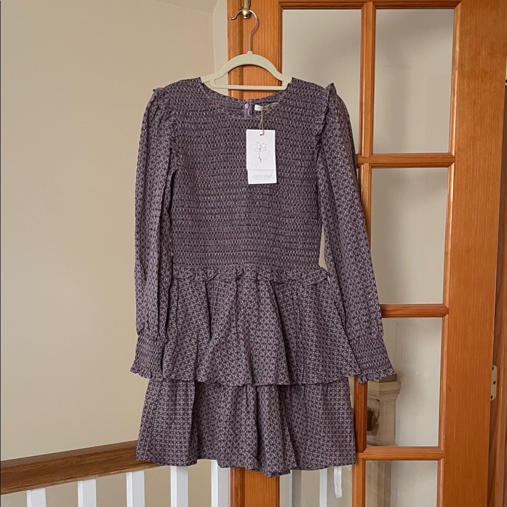 NWT Christy Dawn The Cecelie Dress in Winter Garden Plaid- Size MEDIUM